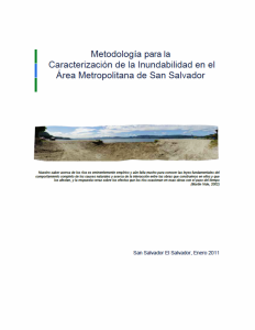 Metodologia Inundabilidad 2011