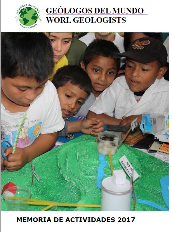 Memoria de actividades 2017 de Geólogos del Mundo Geólogos del Mundo